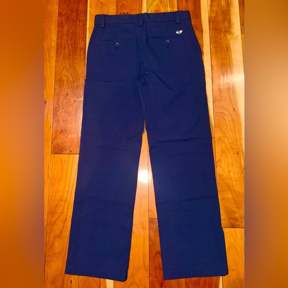 Vineyard Vines Boys Navy Performance Style Pants - Picture 2 of 4